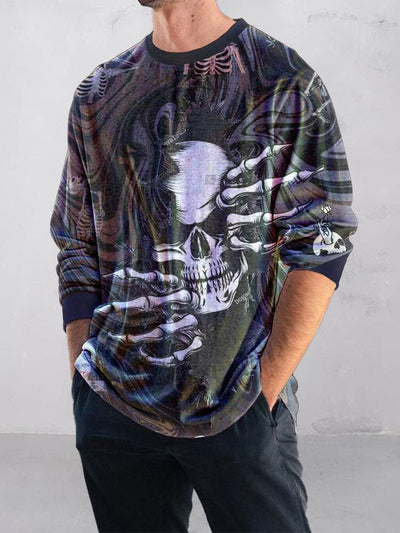 Creative Skull Printed T-Shirt T-Shirt coofandystore PAT4 S 