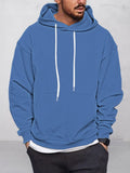 Classic Casual Pullover Hoodie Hoodies coofandystore Blue S 