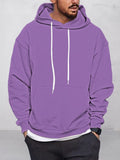 Classic Casual Pullover Hoodie Hoodies coofandystore Purple S 