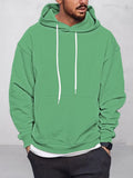 Classic Casual Pullover Hoodie Hoodies coofandystore Green S 