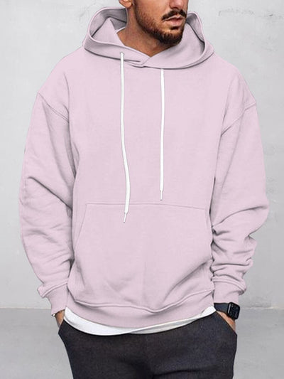 Classic Casual Pullover Hoodie Hoodies coofandystore Light Pink S 