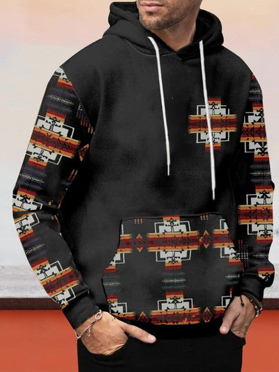 Cozy Unique Graphic Hoodie Hoodies coofandy Black S 