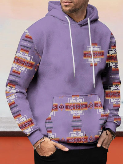 Cozy Unique Graphic Hoodie Hoodies coofandy Lavender S 