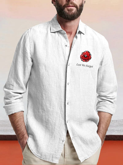 Cozy Simple Cotton Linen Shirt Shirts coofandy White S 