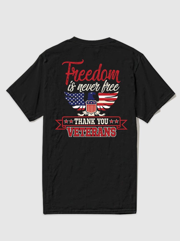Casual Freedom Printed T-shirt T-Shirt coofandy 