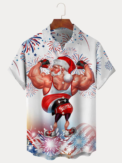 Novelty Christmas Graphic Shirt Shirts coofandy PAT2 S 