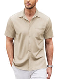 Casual Regular Fit Button Down Shirt (US Only) Shirts Coofandy&